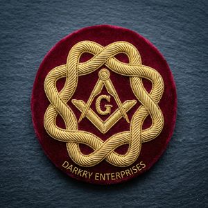 Parche Bordado a Mano Personalizado con Hilo de Plata, Insignia de Tela Blanca Premium con Pájaro y Cruz Metálicos en 3D para Ropa de Lujo - Product Image 6