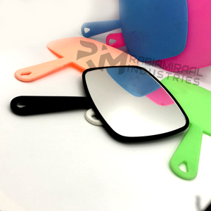 RMI Stainless Steel Face & Lash <b>Mirrors</b> with Toothed Tip Perfect Grip Customizable Length Private Logo & Custom Packaging - Product Image 5