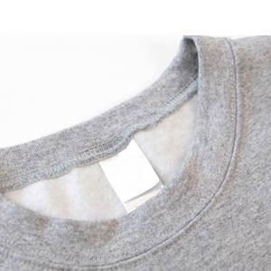 <b>Men's</b> Premium Heather <b>Grey</b> Solid Lined Cotton Fleece Crewneck Pullover <b>Sweatshirt</b> | Urban Athletic Gym Training Activewear - Product Image 2