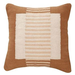 Handmade Cotton Hand Woven Cushion Cover – Natural Boho Decorative <b>Throw</b> <b>Pillow</b> Cover, Eco-Friendly Custom OEM Wholesale - Product Image 1