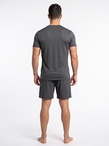 Camiseta Dumela Personalizada para Hombre, Verde Oliva, Manga Corta, Cuello Redondo, Casual, Estampado por Transferencia Térmica, Corte Ajustado, Secado Rápido, Transpirable, 100% - Product Image 4