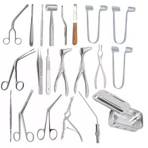 Juego de Instrumentos Quirúrgicos ORL Manuales de Alta Calidad para Uso Hospitalario, Certificado CE, Instrumentos Reutilizables - Product Image 1