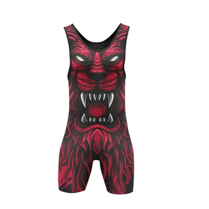 Export Supplier <b>Singlets</b> Uniform Custom Sublimation Team Graphics OEM Contract Manufacturing for Wrestling Clubs and Importers - Product Image 1