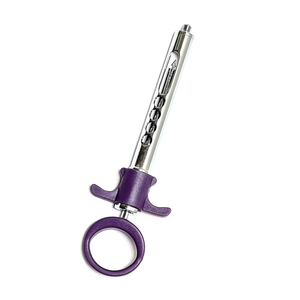 Seringue auto-aspirante passive dentaire Azicon - Poignée en plastique, acier inoxydable, seringues d'anesthésie locale dentaire réutilisables - Product Image 5