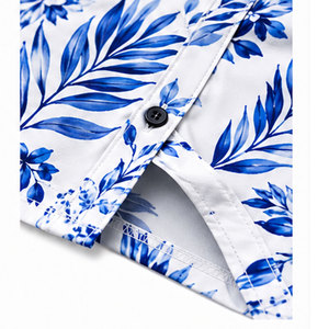 Chemise boutonnée de créateur pour homme de qualité supérieure avec imprimé graphique élégant et confortable pour un usage quotidien - Product Image 5
