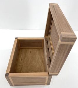 Premium Eco-Friendly Wooden <b>Jewelry</b> <b>Storage</b> Box Custom Handmade <b>Jewelry</b> Organizer Multiple Compartments Modern Design 1-3L - Product Image 2