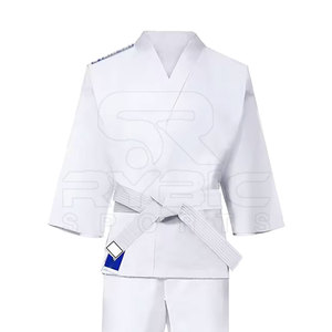 Kimono Ligero y Transpirable de Algodón para Jiu Jitsu Brasileño, Corte Estándar, Uniforme de BJJ con Cinturón Gratis - Product Image 4