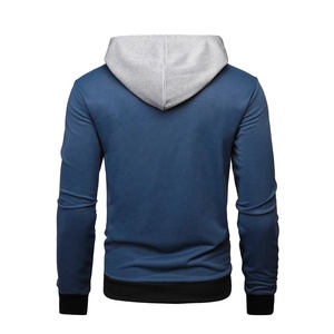 Sudadera con capucha de algodón para hombre, prenda deportiva con forro polar personalizado, bordado, OEM - Product Image 2