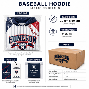 Sudadera con Capucha de los Campeones de Béisbol, Unisex, Estampado por Sublimación 23, Azul y Blanco, Ropa Deportiva para Adultos - Product Image 6