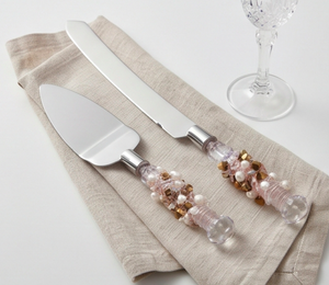 Serveur de gâteau de luxe avec poignée en perles Ustensile de coupe de gâteau élégant et fonctionnel idéal pour la cuisson au quotidien - Product Image 6