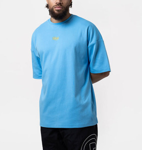 เสื้อยืดโอเวอร์ไซส์สั่งทำขายส่ง ผ้าฝ้ายพรีเมียม สตรีทแวร์ ระบายอากาศได้ดี ผ้าคุณภาพสูง รับผลิตเสื้อผ้าแบบ OEM ODM - Product Image 1