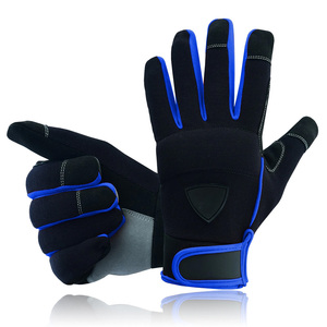 Safety Work Gloves Heavy duty Hand Protection Mechanic Gardening <b>Builders</b> Cut - Product Image 5