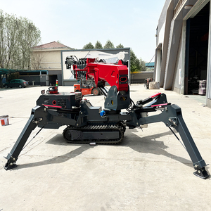 <span class=keywords><strong>Grue</strong></span> araignée mobile diesel-électrique compacte Tonlita de 3 tonnes avec flèche longue et nacelle pour personnel - Product Image 6