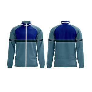 Veste coupe-vent pour homme, fermeture éclair sur le devant, veste de sport, col montant, respirante, séchage rapide, légère, polyester et coton, vêtements de sport - Product Image 2