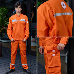 Vêtements de travail de soudage de qualité supérieure, durables, combinaison d'ingénieur, uniforme industriel, vêtements unisexes, style travail en usine, faible MOQ/échantillon gratuit - Product Image 6