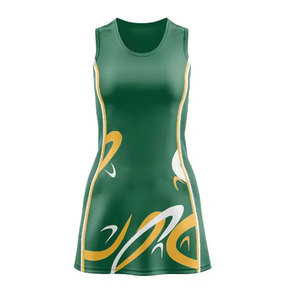 Uniformes de Netball Personalizados al Mejor Precio, Ropa Deportiva de Alta Calidad, 100% Poliéster, Impresión Digital, Secado Rápido, Transpirable y Duradero para Equipos - Product Image 2