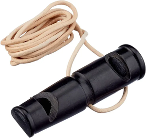 Sifflet artisanal de style viking traditionnel en corne de buffle naturelle avec finition patinée naturelle pour collectionneurs au prix de gros - Product Image 5