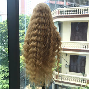 Cabello virgen humano sin procesar, cierre de paquete de ondas profundas sueltas en color natural, extensión de cabello de trama de piel vietnamita cruda, precio - Product Image 3