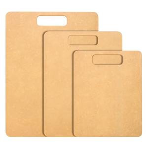 Juego de Tablas de Cortar Rectangulares de Madera Sostenible con Asa, Aptas para Lavavajillas, Bloques de Corte para Cocina - Product Image 2