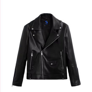 Chaqueta de Cuero Ligera y Cómoda, de Moda, con Múltiples Bolsillos, para Uso Diario, Fabricada por Solid Trader Professional - Product Image 1