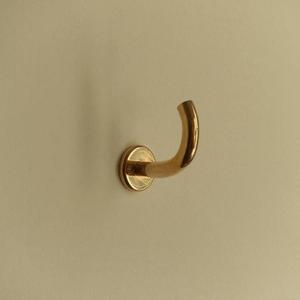 Brass Coat Hook Eco Friendly Handmade Customizable Designs Cloth <b>Towel</b> Holder Top Quality Metal <b>Bathroom</b> Hooks Entryware Use - Product Image 4