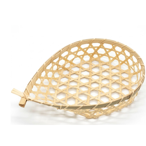 Premium Rattan Tray Handcrafted <b>Woven</b> Wood Serving Platter for Interior Design Aesthetic Storage Home Accents - Product Image 2