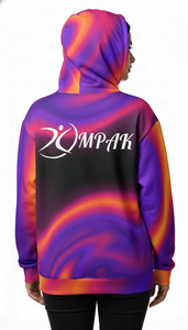 เสื้อฮู้ดดี้โอเวอร์ไซส์พรีเมียมสำหรับฤดูหนาว แบบยูนิเซ็กซ์ พร้อมลายปักและลายพิมพ์แบบซับลิเมชั่นทั่วตัว ออกแบบมาสำหรับแบรนด์แฟชั่นสตรีทแวร์ - Product Image 2