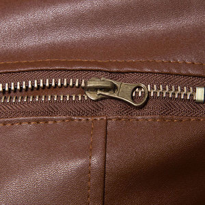 Dernier design de veste en cuir pour homme, prix bas, commandes en gros, veste d'hiver en cuir pour homme - Product Image 6