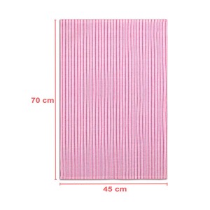 Luxurious Quality Beautiful Pink Stripe Kitchen <b>Towel</b> Super Absorbent Export Quality Yarn Dyed Striped Pattern Kitchen <b>Towel</b> - Product Image 5