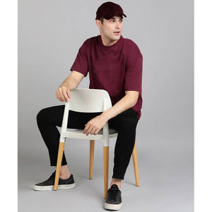 T-shirts en coton biologique personnalisés de haute qualité, épais, surdimensionnés, pour hommes, respirants, écologiques, unisexes - Product Image 5