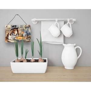 Multicolor NEW Basset Hound Fall Kitchen Pumpkins Wall Hanging Aluminum Metal Sign for Home Decor Door Hanging Prints for - Product Image 3