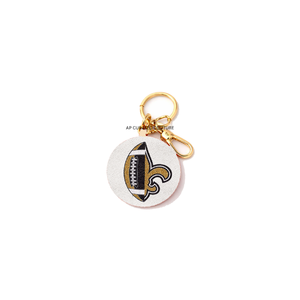 Game Day Custom Beaded Key <b>Charms</b> Key Circles Handmade Customized Beaded <b>Bag</b> <b>Charms</b> Keychains Gifts and Crafts Handcrafted - Product Image 2