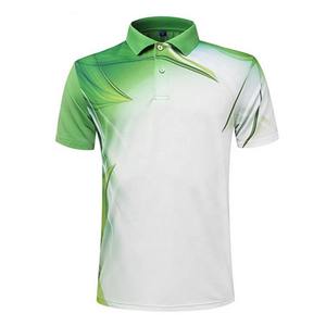 Chemises polo de haute qualité à manches courtes, 100% polyester, impression par sublimation sur toute la surface - Product Image 2