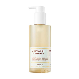 Nettoyant en gel à l'acide hyaluronique HYGGEE pH 200ml, nettoyant hydratant pour peaux sensibles, soin de la barrière cutanée, soin coréen de la peau - Product Image 1