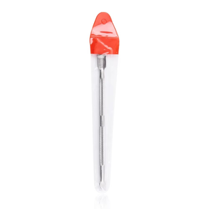Double-ended Curved Stainless Steel Finger Manicure Cuticle Pusher Nail Art Spoon <b>Remover</b> Custom Beauty <b>Tool</b> - Product Image 3