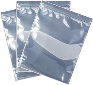 Cierre de Cremallera de Grado Industrial ESD 340x480mm, Durabilidad Superior de LDPE de 75 Micras para Módulos Electrónicos Complejos, Fábrica SYSTECH Vietnam - Product Image 1