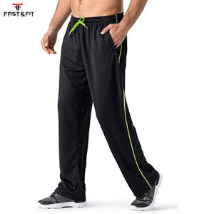 Pantalon de sport décontracté pour homme, coupe droite, taille mi-haute, en toile légère, coupe-vent, respirant et résistant pour la randonnée en hiver - Product Image 1