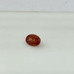 Piedra Preciosa Suelta de Andesina Roja Natural de Alta Calidad, Corte Ovalado de 4 Quilates, 6x8mm, Rara, de Madagascar, Grado AAA, Joyería Fina - Product Image 1