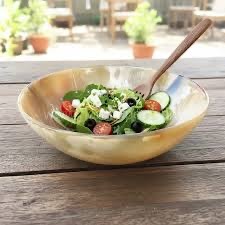 Bol en corne de buffle de style américain, fabriqué à la main par ILAHI, écologique, jetable, compatible lave-vaisselle, léger, résistant aux rayures - Product Image 1