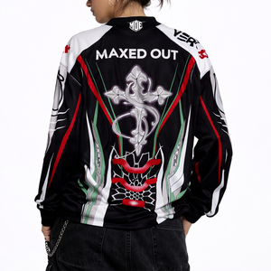 Maillot de football américain tendance en gros OEM, 230 GSM, manches longues, graphisme personnalisé, streetwear, fabrication en vrac OEM ODM - Product Image 6