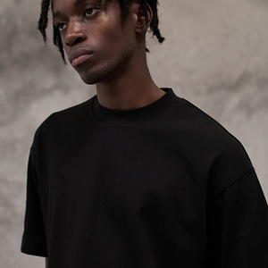 Accesorios de Ropa, Ropa para Hombre, Camiseta de Hombre, Felpa Francesa, 100% Algodón, Manga Corta, 300 Gramos, Camisetas Extra Grandes Transpirables - Product Image 4