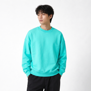 Sweat-shirt streetwear de luxe sur mesure en gros, avec teinture et broderie, pour les marques américaines - Product Image 5