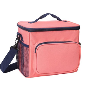 กระเป๋าเก็บความเย็นแบบนุ่มบุฉนวน ทำจากวัสดุโพลีเอสเตอร์สีขาว พร้อมซับใน PEVA - Product Image 3