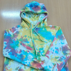 Sudadera con Capucha Holgada de Moda para Hombre, Estilo Tie Dye, Sudadera Oversize Informal, Estilo Urbano, OEM ODM, Impresión Personalizada, Sudaderas con Capucha para Hombre - Product Image 2
