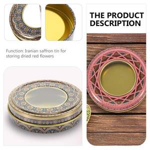 กล่องดีบุกฝาเกลียวใส ภาชนะใส่เทียนโลหะอเนกประสงค์ สำหรับเก็บชา น้ำตาล ลูกอม กาแฟ - Product Image 3