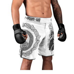 Lightweight Sublimation MMA Shorts <b>Men</b> Custom Printed Fight Shorts Compression Muay Thai Grappling <b>Trunks</b> MMA Shorts - Product Image 3