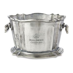 Bac à glace en métal en forme de feuille de lotus dorée, refroidisseur à champagne, récipient à boissons pour la décoration de la table de bar à domicile - Product Image 3