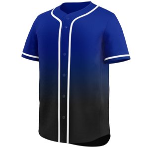 Wholesale Custom Baseball Jerseys Solid Design Short Sleeve Jersey with Front Logo Sportswear with New Sublimation Technique - Product Image 2