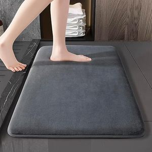 Tapis de bain personnalisé en mousse à mémoire de forme, antidérapant, grand tapis de salle de bain, tapis de sol, tapis de cuisine, doux et absorbant - Product Image 1