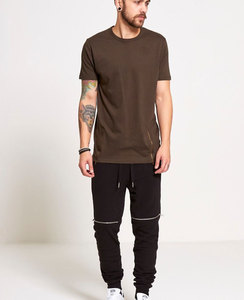 Custom 280Gsm Heavyweight 100% Cotton Blank Plus Size Men'S T-<b>Shirts</b> Oversized Fashion Drop Shoulder Men Breathable T <b>Shirt</b> - Product Image 5